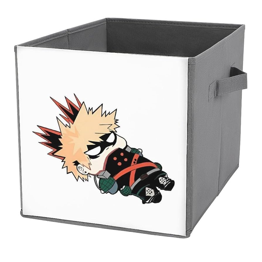 ヒロアカ　収納ボックス★ Amazon｜ヒロアカ 爆豪勝己 収納ボックス 収納ケース 整理用